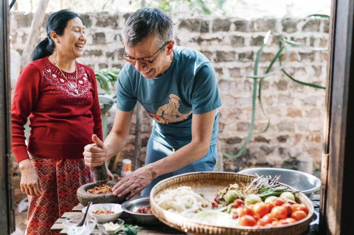 Destino de cocina de encuentro entre culturas en Ma Khin Café Valencia